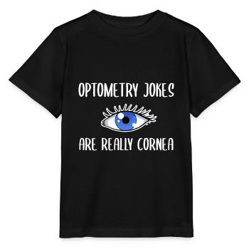 Lustiger Augenarzt Augenärztin - Stanley/Stella Kinder T-Shirt MINI CREATOR  - Schwarz - Vorne - Mikhail (115cm)