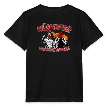 Nürnberg und nicht anders UPDATE - Stanley/Stella Kinder T-Shirt MINI CREATOR  - Schwarz - Vorne - Mikhail (115cm)