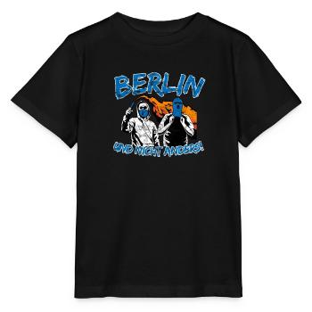 Berlin und nicht anders UPDATE - Stanley/Stella Kinder T-Shirt MINI CREATOR  - Schwarz - Vorne - Mikhail (115cm)