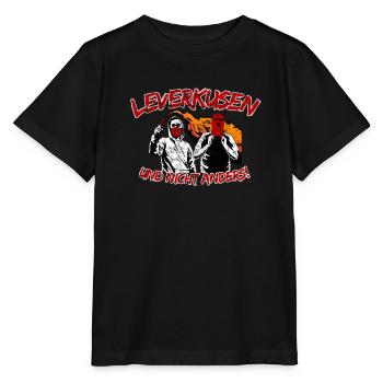 Leverkusen und nicht anders UPDATE - Stanley/Stella Kinder T-Shirt MINI CREATOR  - Schwarz - Vorne - Mikhail (115cm)