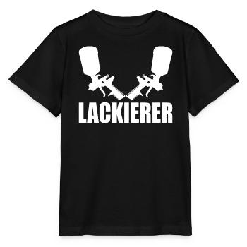 Lackierer - Stanley/Stella Kinder T-Shirt MINI CREATOR  - Schwarz - Vorne - Mikhail (115cm)