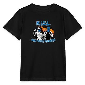 Kiel und nicht anders UPDATE - Stanley/Stella Kinder T-Shirt MINI CREATOR  - Schwarz - Vorne - Mikhail (115cm)