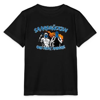 Saarbrücken und nicht anders UPDATE - Stanley/Stella Kinder T-Shirt MINI CREATOR  - Schwarz - Vorne - Mikhail (115cm)