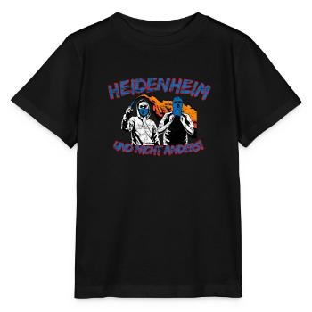 Heidenheim und nicht anders UPDATE - Stanley/Stella Kinder T-Shirt MINI CREATOR  - Schwarz - Vorne - Mikhail (115cm)