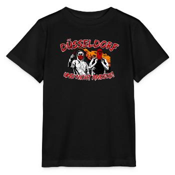 Düsseldorf und nicht anders UPDATE - Stanley/Stella Kinder T-Shirt MINI CREATOR  - Schwarz - Vorne - Mikhail (115cm)