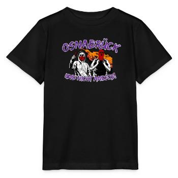 Osnabrück und nicht anders UPDATE - Stanley/Stella Kinder T-Shirt MINI CREATOR  - Schwarz - Vorne - Mikhail (115cm)