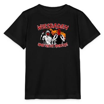 Wiesbaden und nicht anders UPDATE - Stanley/Stella Kinder T-Shirt MINI CREATOR  - Schwarz - Vorne - Mikhail (115cm)