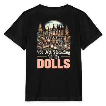 Doll Collector Doll Figurine Doll Lover - Stanley/Stella MINI CREATOR Kids’ T-Shirt - black - Front - Mikhail (115cm)