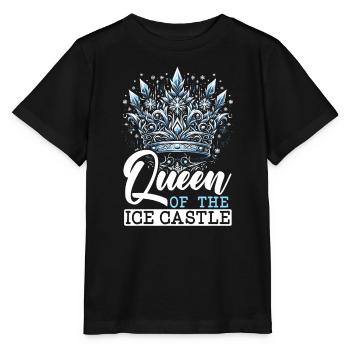 Ich Liebe Die Eisschneeflocke Der Wintersaison - Stanley/Stella Kinder T-Shirt MINI CREATOR  - Schwarz - Vorne - Mikhail (115cm)