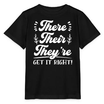 Grammatik, Polizei, Englischlehrer, - Stanley/Stella Kinder T-Shirt MINI CREATOR  - Schwarz - Vorne - Mikhail (115cm)