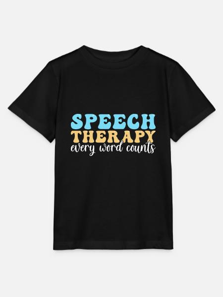 Sprachtherapie Sprachtherapeut - Stanley/Stella Kinder T-Shirt MINI CREATOR - Schwarz
