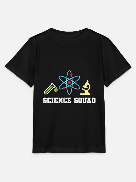 Science Squad Physik Lehrer - Stanley/Stella Kinder T-Shirt MINI CREATOR - Schwarz