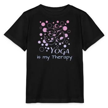 Yoga yoga - Stanley/Stella Kinder T-Shirt MINI CREATOR  - Schwarz - Vorne - Mikhail (115cm)