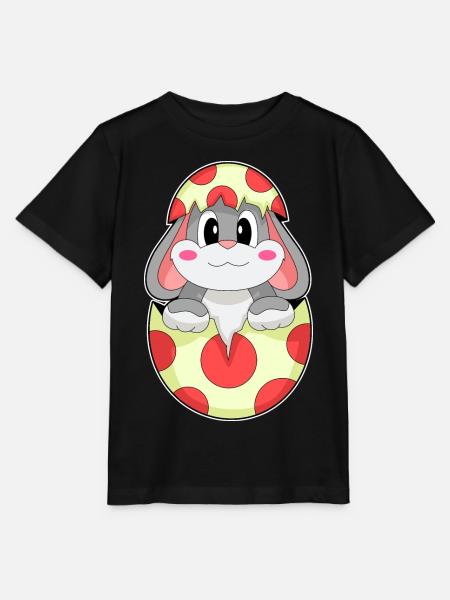 Hase Ei - Stanley/Stella Kinder T-Shirt MINI CREATOR - Schwarz
