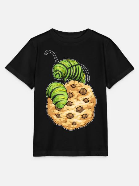 Raupe Cookie - Stanley/Stella Kinder T-Shirt MINI CREATOR - Schwarz