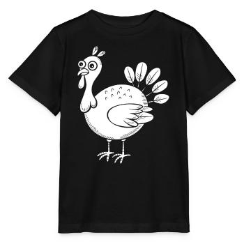turkey - Stanley/Stella MINI CREATOR Kids’ T-Shirt - black - Front - Mikhail (115cm)
