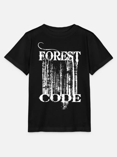 Forest Code - Stanley/Stella Kinder T-Shirt MINI CREATOR - Schwarz