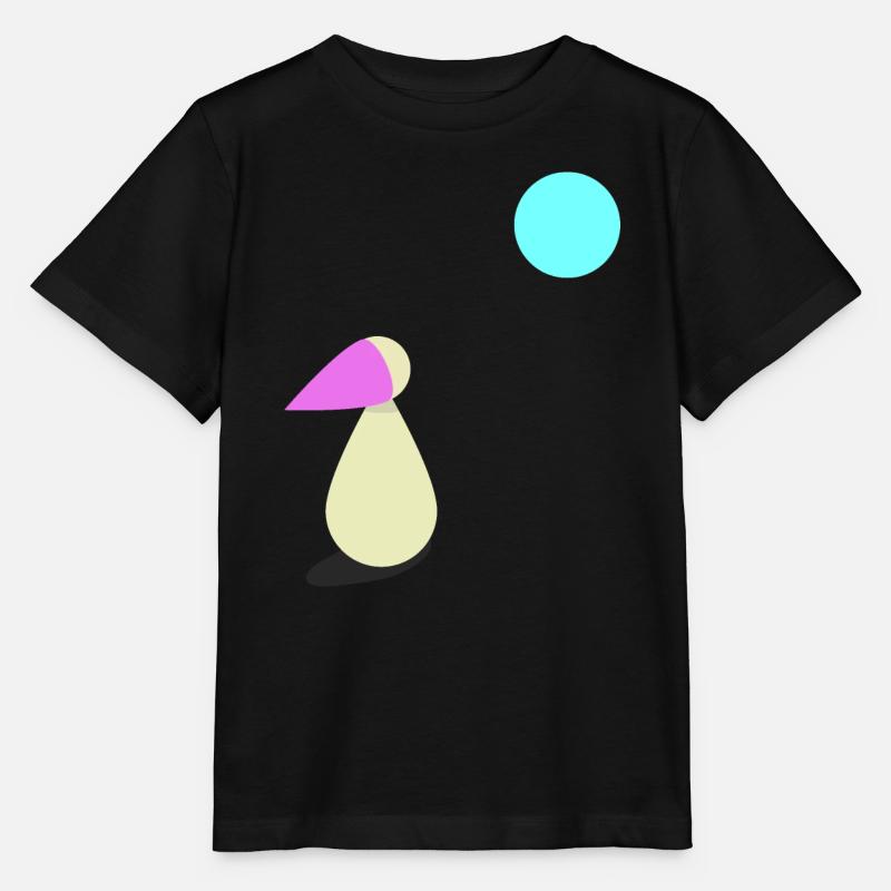 Cadeau de Clair de Lune - T-shirt bio MINI CREATOR Stanley/Stella Enfant - noir