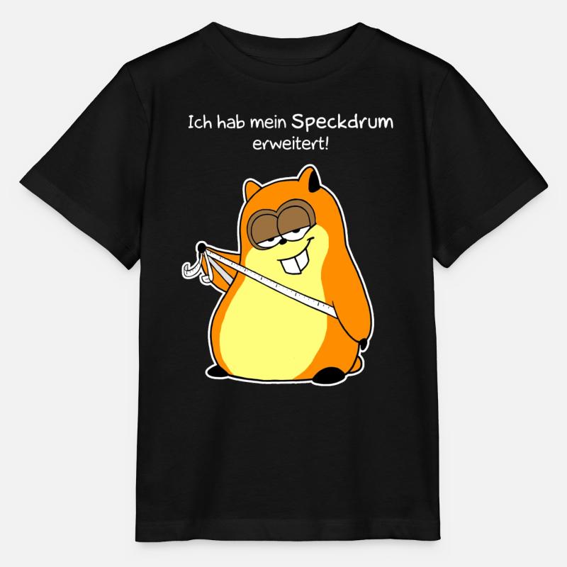 Speckdrum (white) - Stanley/Stella Kinder T-Shirt MINI CREATOR  - Schwarz