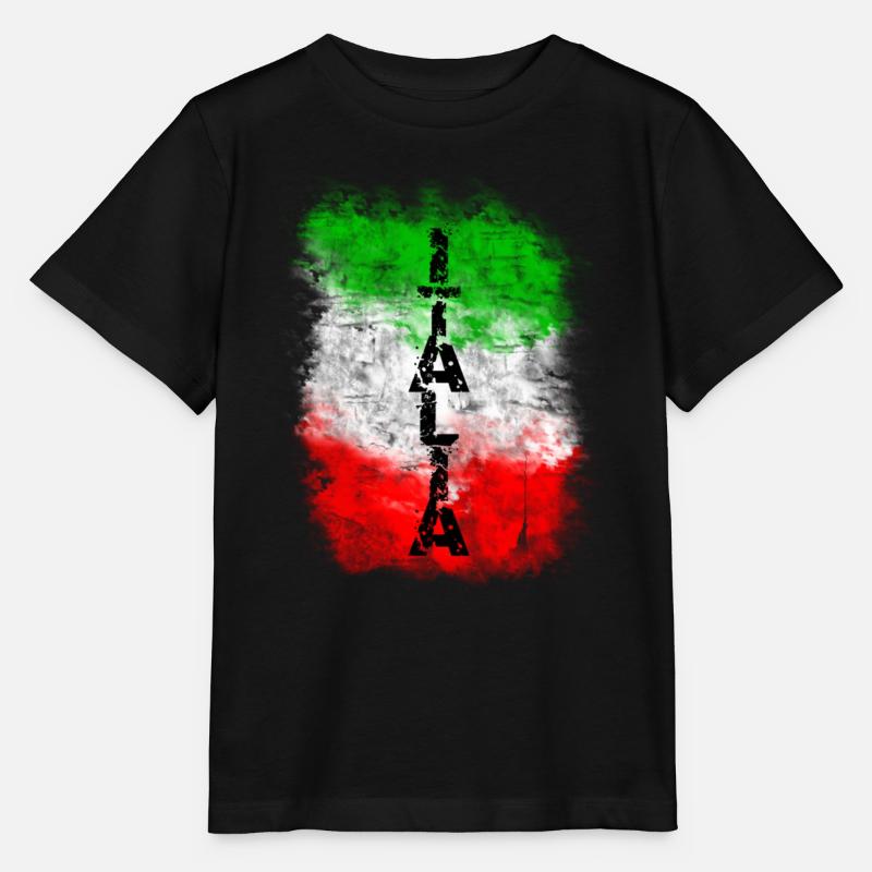 italia - T-shirt bio MINI CREATOR Stanley/Stella Enfant - noir