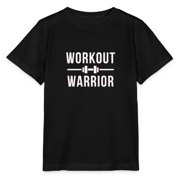 Entraînement Warrior Fitness Sport - T-shirt bio MINI CREATOR Stanley/Stella Enfant - noir - Devant - Mikhail (115cm)