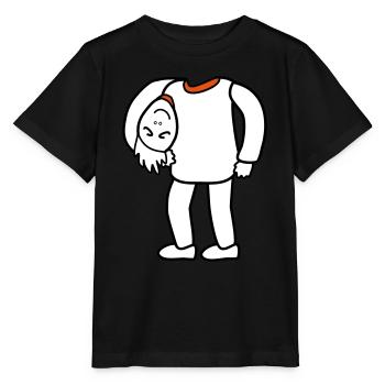 La tête sous le bras - T-shirt bio MINI CREATOR Stanley/Stella Enfant - noir - Devant - Mikhail (115cm)