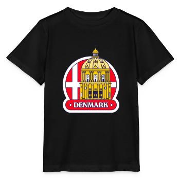 Denmark - Stanley/Stella MINI CREATOR Kids’ T-Shirt - black - Front - Mikhail (115cm)