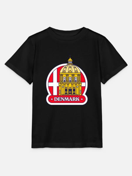 Dänemark - Stanley/Stella Kinder T-Shirt MINI CREATOR - Schwarz