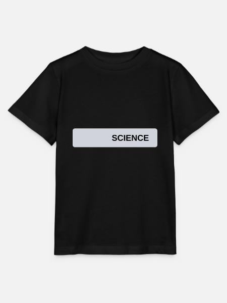 Science - Stanley/Stella Kinder T-Shirt MINI CREATOR - Schwarz