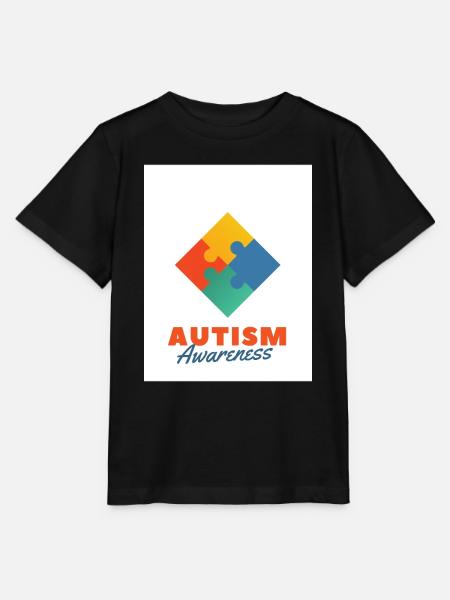 Autismus - Stanley/Stella Kinder T-Shirt MINI CREATOR  - Schwarz