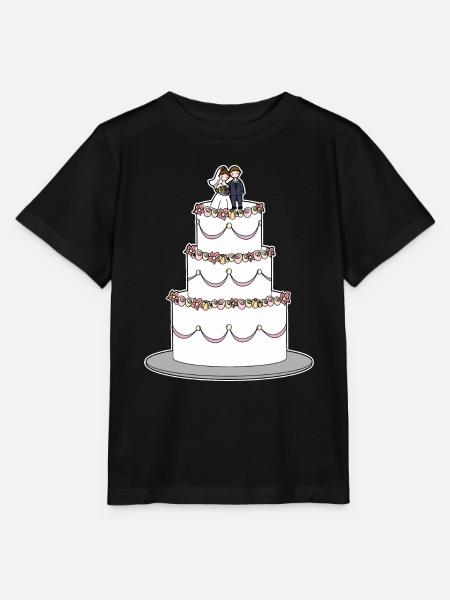 Hochzeitstorte - Stanley/Stella Kinder T-Shirt MINI CREATOR - Schwarz
