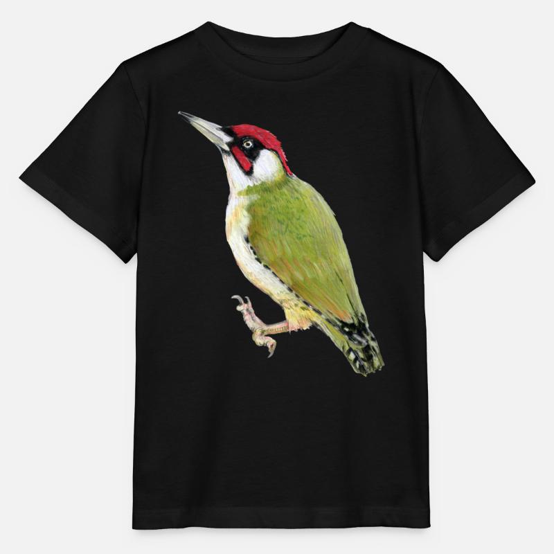 Grünspecht - Stanley/Stella Kinder T-Shirt MINI CREATOR  - Schwarz