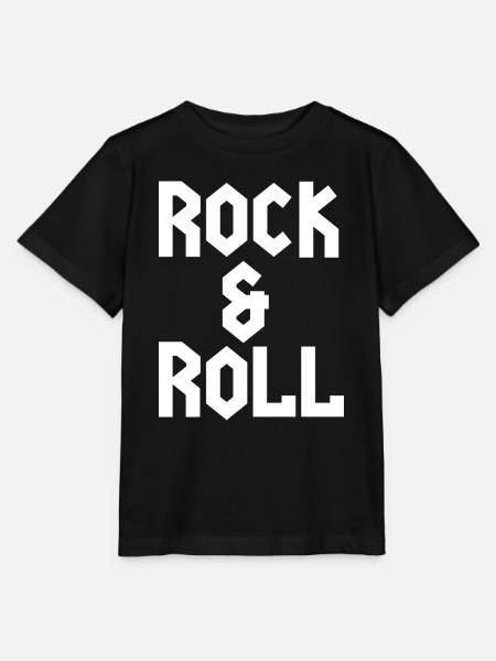 Rock 'n' Roll - Stanley/Stella Kinder T-Shirt MINI CREATOR  - Schwarz