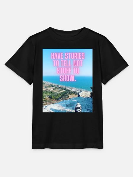 1 Travel - Stanley/Stella Kinder T-Shirt MINI CREATOR  - Schwarz