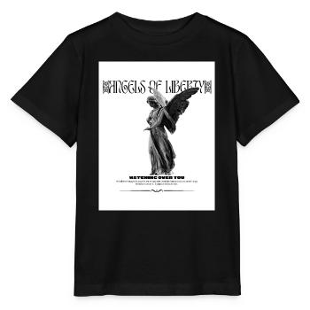 Angels of Liberty - Stanley/Stella Kinder T-Shirt MINI CREATOR  - Schwarz - Vorne - Mikhail (115cm)