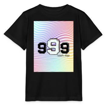 never stop - Stanley/Stella Kinder T-Shirt MINI CREATOR  - Schwarz - Vorne - Mikhail (115cm)