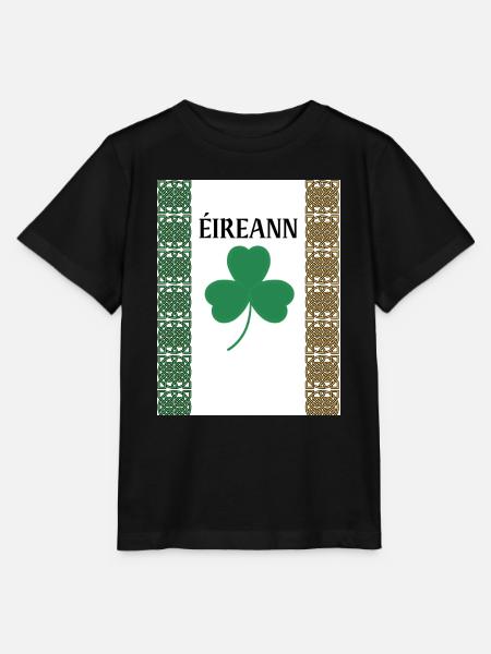 Irland - Stanley/Stella Kinder T-Shirt MINI CREATOR - Schwarz