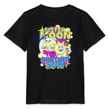 Sister Moon Brother Sun - Stanley/Stella MINI CREATOR Kids’ T-Shirt - black - Front - Mikhail (115cm)