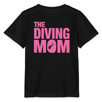 The Diving Mom - Stanley/Stella Kinder T-Shirt MINI CREATOR  - Schwarz - Vorne - Mikhail (115cm)