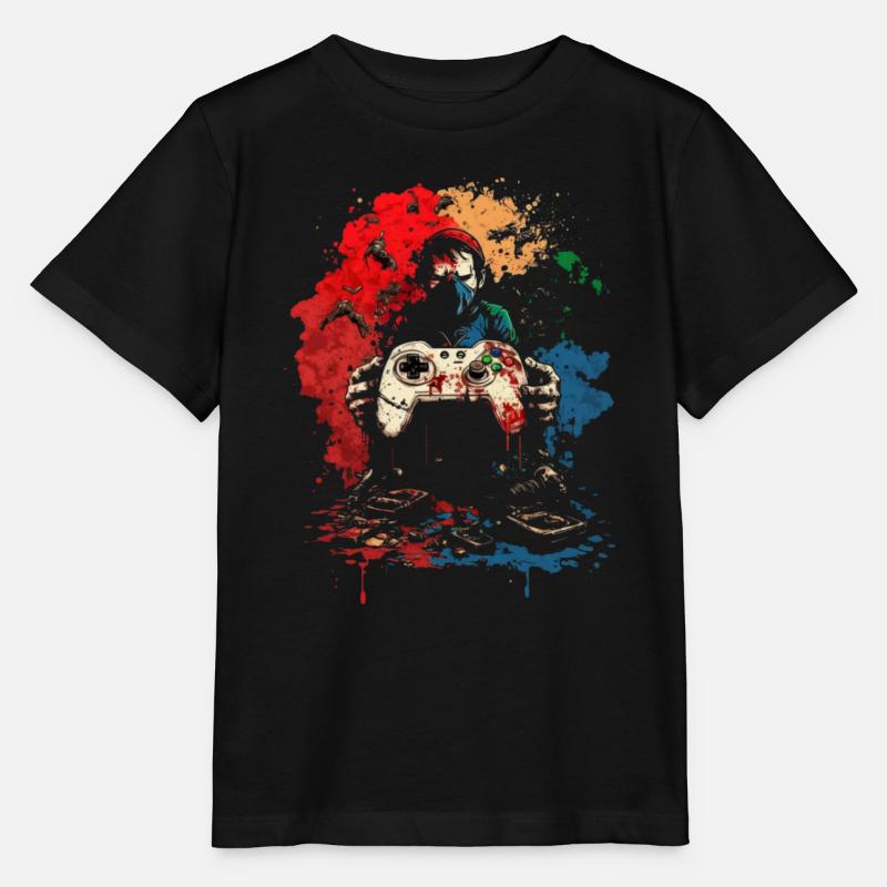 Gaming - Stanley/Stella Kinder T-Shirt MINI CREATOR - Schwarz