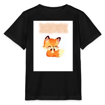 Funkelnde Transformation - Stanley/Stella Kinder T-Shirt MINI CREATOR  - Schwarz - Vorne - Mikhail (115cm)