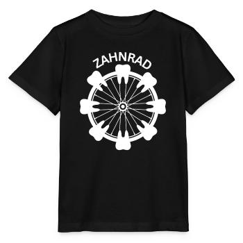 Zahnrad - Stanley/Stella Kinder T-Shirt MINI CREATOR  - Schwarz - Vorne - Mikhail (115cm)