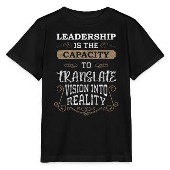büro karriere angestellte - Stanley/Stella Kinder T-Shirt MINI CREATOR  - Schwarz - Vorne - Mikhail (115cm)