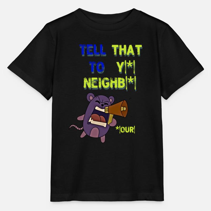 Sagen Sie das Ihrem Nachbarn! Sagen Sie das Ihrem Nachbarn! - Stanley/Stella Kinder T-Shirt MINI CREATOR  - Schwarz