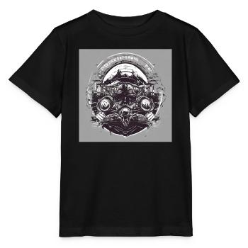 Noir Blanc Punk - T-shirt bio MINI CREATOR Stanley/Stella Enfant - noir - Devant - Mikhail (115cm)