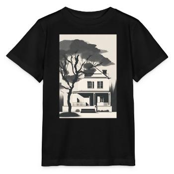 House - Stanley/Stella MINI CREATOR Kids’ T-Shirt - black - Front - Mikhail (115cm)