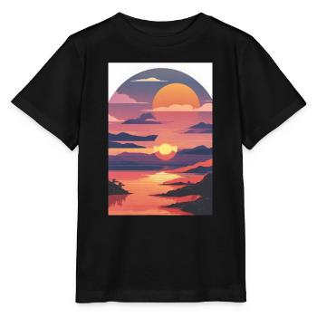 Sommerurlaub am Meer - Stanley/Stella Kinder T-Shirt MINI CREATOR  - Schwarz - Vorne - Mikhail (115cm)