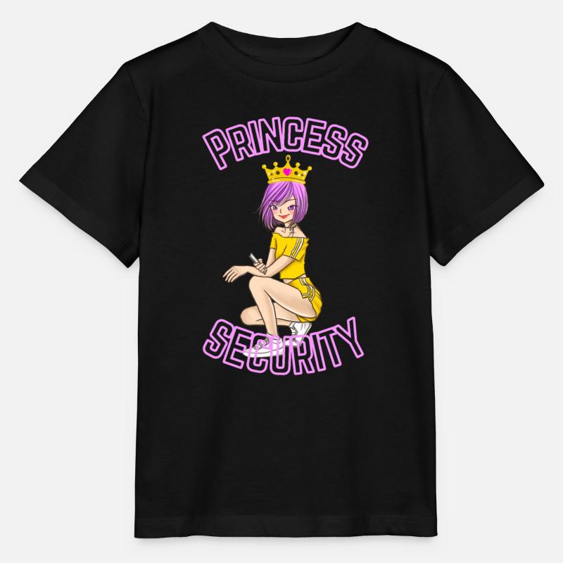 Princess Security - Stanley/Stella Kinder T-Shirt MINI CREATOR  - Schwarz
