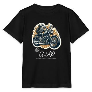 Couvercle de moto - T-shirt bio MINI CREATOR Stanley/Stella Enfant - noir - Devant - Mikhail (115cm)