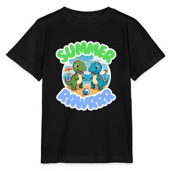 ÉTÉ RAWRRR - T-shirt bio MINI CREATOR Stanley/Stella Enfant - noir - Devant - Mikhail (115cm)